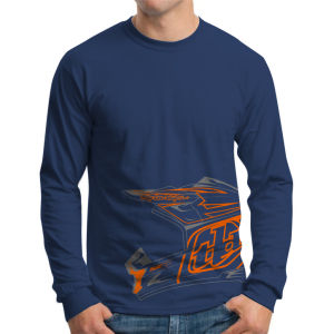 COD KATUN Distro Long Sleeve T-Shirt 24s Combed Cotton Premium Plastisol Screen Printing