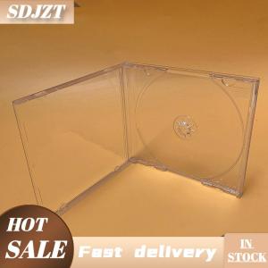 SDJZT 1 chiếc hộp đựng đĩa CD một mảnh bằng nhựa trong suốt readstar hộp đĩa DVD CD dày hộp đĩa