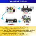 Officom 50 Sheets PVC ID Card Sheet Film A4 Size High Quality Customization for ID Card Making Name Tag ATM Gift Cards. 