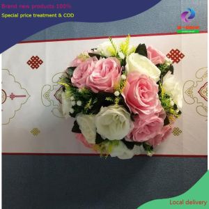 Ice Silk Material Wedding Road Lead Cover for Party Event Banquet Supplier Decoration