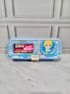 KOTAK PENSIL KALENG ada ISI/PENCIL CASE