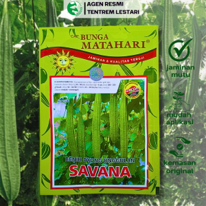 Benih Oyong / Gambas Unggulan SAVANA 10 gram Asli Cap Bunga Matahari Unggul & Tahan Virus