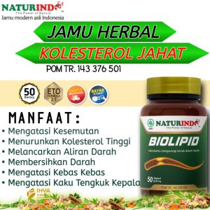 Biolipid Obat Herbal Kolesterol Tinggi dan Kesemutan