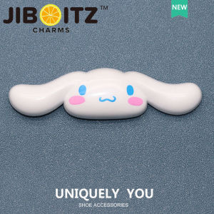 JIBBITZ cross charms ตัวติดรองเท้า อบเชยสุนัข3D ตัวติดรองเท้า cross
