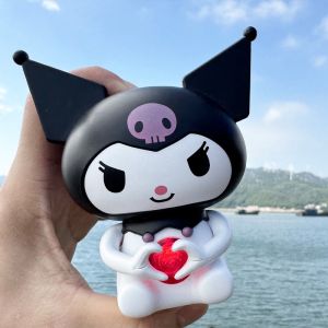 Kawaii Sanrio Talking Toys Kuromi Cartoon Valentines Day Confession Girlfriend Gift Will Say I Love You Luminescence Small Toys