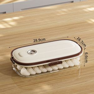 Thùng chứa thực phẩm di động cho bánh bao dễ dàng mang theo và bảo quản