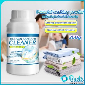 Baete 260g Explosive Salt Laundry Strong Removing Clothes Stain Adult Baby Clothes Universal