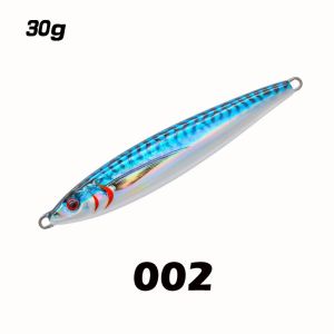MINUTE 30g 40g Minnow Spinning Baits Metal Fishing Lure Jig Bait Spanish mackerel Lead Casting