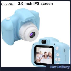 GloryStar Kids Digital Video Camera Mini Rechargeable Children Camera Shockproof 8mp Hd Toddler Cameras Child Camcorder