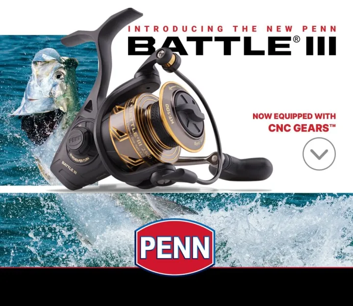 PENN 20 PENN BATTLE III 1000-10000 SPINNING REEL