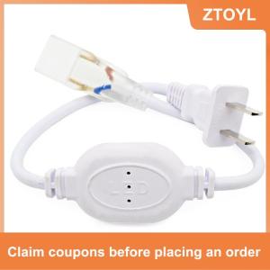 【ZTOYL】 220V 110V cung cấp điện chiếu sáng biến áp điều khiển chuyển đổi cho 3014 3528 5050 LED Strips Power cắm Adapter Phụ kiện