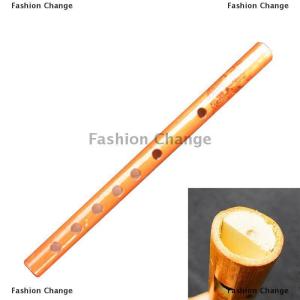 [COD] Fashion Change Traditional 6 Hole Bamboo Flute Clarinet Student Musical Instrument Wood AU