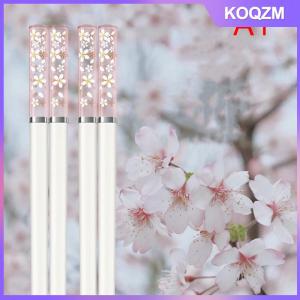 N2HAO Amber Cherry Blossom Alloy Chopsticks Chinese Chopsticks Reusable Tableware