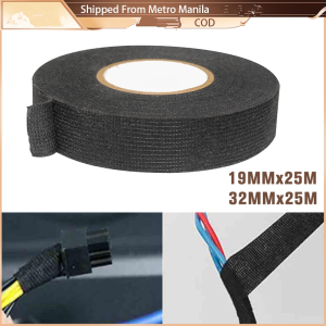 25M Self Adhesive Automotive Wiring Harness Tape Heat-resistant Insulation Cloth Tape For Car Auto