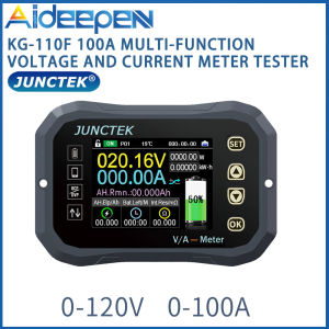 【Ready Stock】Original Aideepen KG-110F 100A Multi-function Battery Coulomb Meter Voltage and Current Meter Power Display
