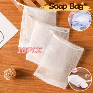 Soap Bags Mesh Foaming Net Bubble Mesh Bag Skin Clean Tool