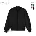 Jaket Bomber Polos - Jaket Bomber Pria. 