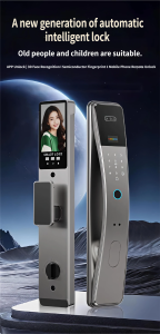 Face Recognition Smart Door Lock with Multiple Unlocking Methods WiFi Camera for Home Security