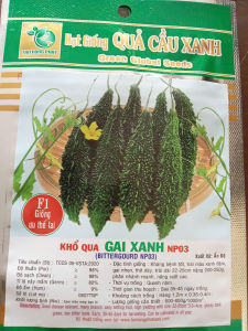 gói tầm 7 hạt KHỔ QUA RỪNG trái dài