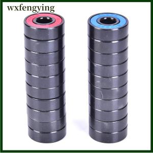 wxfengying 10Pcs set 608 2RS Bearing Deep Groove Steel Sealed Ball Bearings 608RS 608-2RS