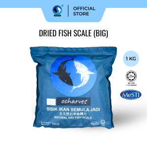 ocharves Big Dried Fish Scale Collagen 深海石甲鱼鳞片大 (1kg)