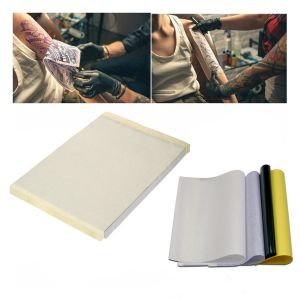 10 PCS/Pack A4 Size Tattoo Transfer Paper Non Fading Non Dirty Hands Body Art Tattoo Template Paper Easy To Operate Convenient Tattoo