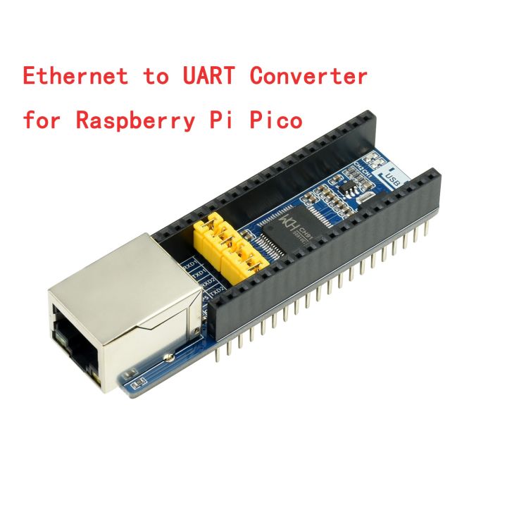 Ethernet To UART Converter Module HAT Breakout Shield For RPI Raspberry ...