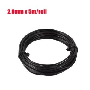 5m 1/1.5/2/2.5/3mm Black Bonsai Wire Anodized Aluminum Bonsai Training Wire Garden DIY Tool For Plan