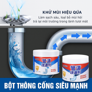 Combo 3 Hũ Bột Thông Cống Siêu Mạnh – Đánh Bay Mọi Cặn Bẩn Tắc Nghẽn  Hiệu Quả Gấp 3 Lần