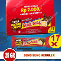 BENG BENG 1 BOX ISI 17, BENG BENG REGULER 1 DUS, BENGBENG 1 BOX WAFER ...