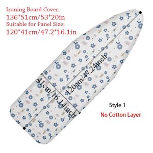 YESMILE ทนทาน ผ้ารองรีด หนาขึ้น ทั่วไป แผ่นรองคลุมโต๊ะรีดผ้า คุณภาพสูง วัสดุการซักรีด บุนวมพิมพ์ลาย
