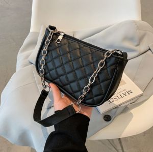 Tas Selempang Bahu Wanita Tali Rantai Kasual Shoulder Bag Korean Fashion Kekinian Terbaru COD T215