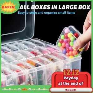 BAREN DIY Painting Embroidery Storage Box Nail Art Jewelry Rhinestone Mosaic Storage Container Multifunctional Storage Box