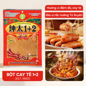 Bột ủ trứng muối 100g bột làm nhân trứng muối trộn sẵn tiện lợi chuẩn vị kèm công thức