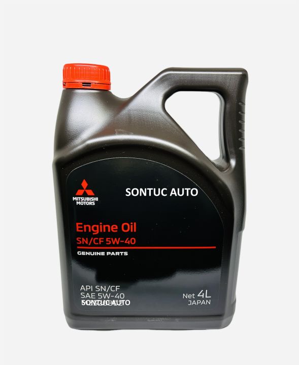 Mitsubishi 5W40 SN/CF Fully Synthetic Engine Oil (4L) | Lazada