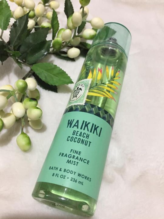 Bath and Body Works Waikiki Beach Coconut Mist 236ml (1pc) Waikiki