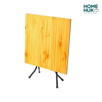 Homehuk Folding Square Dining Table 80cm x 80cm x 107cm Big