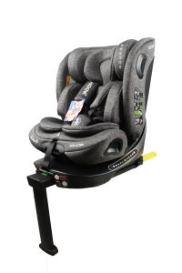 Akeeva 360 Rotate Isofix Carseat w/latch and Leg Support (APOLLO 360) w/ICC.