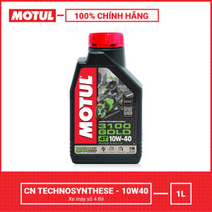 Dầu nhớt xe máy MOTUL 3100 GOLD 4T 10W40 0.8L & 1L