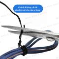 dây buộc lõi thép bọc nhựa cuộn 100m, dây dẹt bọc nhựa đường kính 0.55,dây buộc lõi thép vỏ nhựa,dây nhựa tròn lõi thép. 