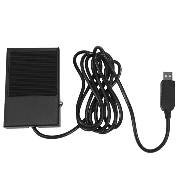 USB Foot Switch Metal Foot Switch Keyboard Pedal for HID PC Computer ...