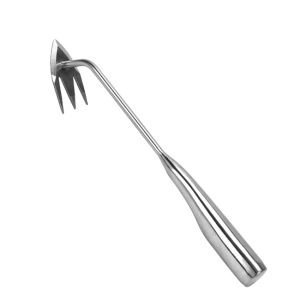 【จัดส่งที่รวดเร็ว】1ชิ้นสแตนเลสสวน Weeders หญ้ารากหลวมดินมือกำจัดวัชพืชดึงเครื่องมือทำสวนมัลติฟังก์ชั่ Weeder