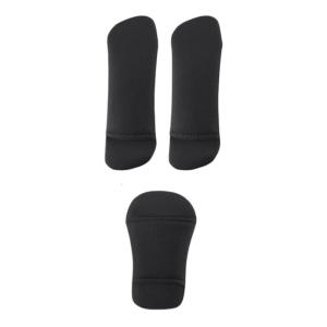 3Pcs Adjustable Baby Car Seat Cushion Set Shoulder Pads Front Crotch Protector For Strollers