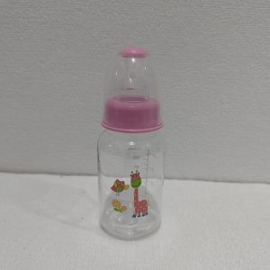 BOTOL SUSU BAYI MODEL REGULAR NECK MODEL GEPENG TANPA GAGANG KINAWA ALGO BABY 120ML BAHAN PP AMAN BPA FREE BERKUALITAS BISA DICUCI DAN DIREBUS