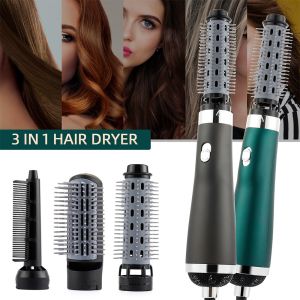 Hair Dryer Brush Negative Ion Hair Blower Brush Hot Air Comb Auto Curling Iron Hair Fluffy Inner Buckle Curling Stick