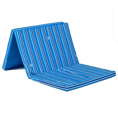 Uratex Fold-A-Matt w/ Waterproof Underlining Cover Single (Blue)