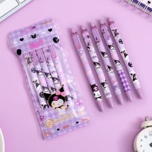 Set 5 Bút Mực 0.5mm Họa Tiết Hoạt Hình Anime Xinh Xắn
