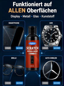 Mobile Screen Scratch Repair Paste Nano Polishing Compound/Phone Screen Scratch Remover Cream/Restores Shine Removes Fine Scratches/Glass Screen Repair For Phones