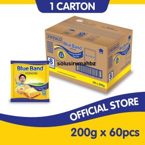 Blue Band BLUEBAND Serbaguna 200gr 1 Dus Isi 60pcs 60 pcs box karton grosir