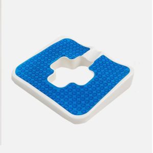 LLCY Multifunctional Anti Bedsore Gel Cushion Breathable Opening Anti Decubitus Pad Comfortable T Shaped Elderly Butt Cushion for Bedridden Elderly and Disabled People